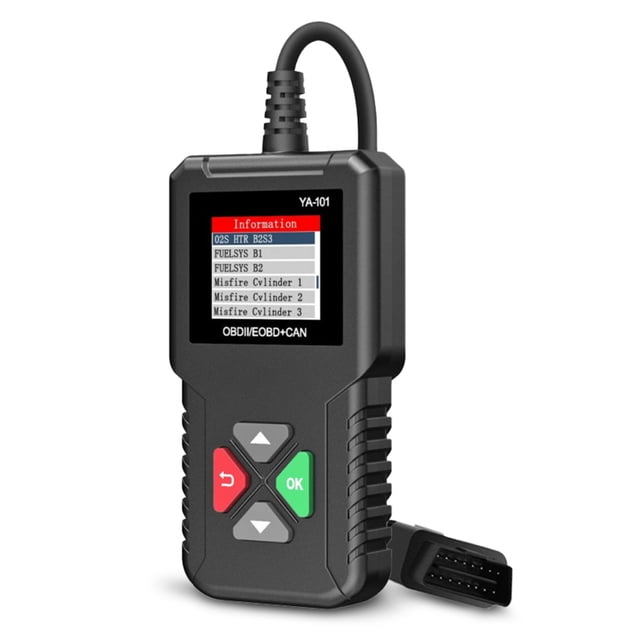 Riwesomey Lector de código OBD2/EOBD completo para coche, escáner automotriz profesional OBDII, herramientas de diagnóstico, actualización gratuita pk Vehículos, repuestos y accesorios Mis