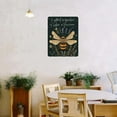 thumbnail image 5 of Funny Bee and Flowers Metal Signs to Plant A Garden Is To Believe In Tomorrow Vintage Tin Sign Retro Wall Decor for Home Farmhouse Yard Garden 8×12 Inches, 5 of 12