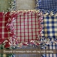 thumbnail image 4 of JCS Vintage Christmas 6 Plaid Homespun Cotton Fabric Sold by the Yard, 4 of 6