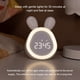 thumbnail image 3 of Matsuzay Reloj despertador para niños, relojes digitales electrónicos para niños con luz nocturna, música, cabecera, despertador, Decoración del hogar Rosa, 3 of 6