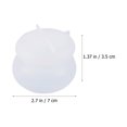 thumbnail image 2 of 2pcs Rouge Jar DIY Moulds Epoxy Craft DIY Moulds Cosmetics Jar DIY Moulds, 2 of 9