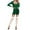 Khaki, variant on Saint Patricks Day Fashion Women St. Patrick's Day Long Sleeve Printing Bodysuits Jumpsuits Pants for Girls