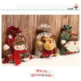 thumbnail image 2 of Christmas Drawstring Bags Candy Fruit Coin Container Handbag Storage 3D Doll Xmas Handbag Large Capacity Lace Goodie Bag for Wrapping Holder Snowman, 2 of 9