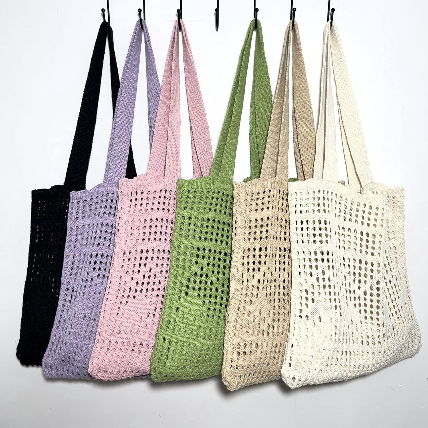 Kukuzhu Fairy Tote Bag Aesthetic Tote Bag Y2k Bag Tote Bag Aesthetic Y2k Crochet Tote Bag Aesthetic