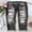 B Gray-2671-11, variant on Women's Loose Boyfriend Jeans Stretchy Ripped Distressed Denim Pants with Graphic Patchwork Designs Mom Jeans