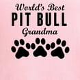 thumbnail image 3 of CafePress - World's Best Pit Bull Grandma - Women's Nightshirt, 3 of 4