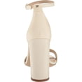 thumbnail image 3 of Sam Edelman Yaro Pearl Ivory Ankle Strap Open Round Toe Block High Heel Sandals (Pearl Ivory, 11.5), 3 of 6