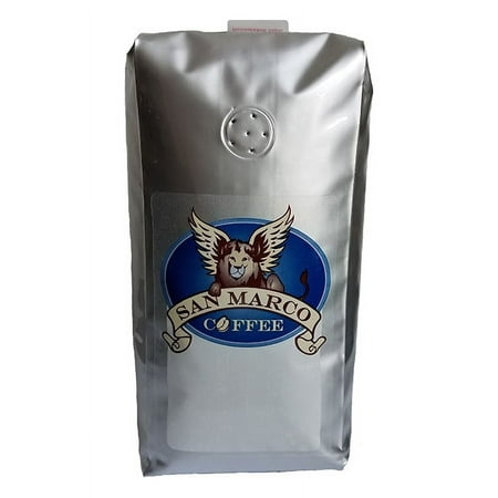 San Marco Coffee Flavored Ground Coffee, Vanilla Butter Cream , 1 Pound