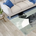 thumbnail image 6 of Stone Abstract III Washable Abstract Art Area Rug size 5'x8', 6 of 7