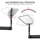 thumbnail image 4 of Espejo retrovisor Espejo de bicicleta, Mini espejo retrovisor para bicicletas de carretera, espejo retrovisor giratorio irrompible para manillar lateral de seguridad WEST BIKING Espejo retrovisor, 4 of 7