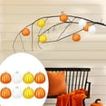 thumbnail image 2 of 5CM Halloween Pumpkin Hanging Ornaments Fall Thanksgiving Farmhouse Decorations,Small Pumpkin Design for Christmas Tree, Halloween Autumn Decor, Halloween Displays Parties Gatherings,C,8 Pcs, 2 of 9