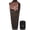 Brown with 4lbs Filling, variant on REDCAMP Mummy Goose Down Sleeping Bag, Ultralight Backpacking 3-Season Sleeping Bag, 78.7x21.6 inches, Black, 59°F Comfort