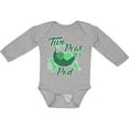 thumbnail image 3 of Inktastic Two Peas in a Pod with Faces Boys or Girls Long Sleeve Baby Bodysuit, 3 of 5