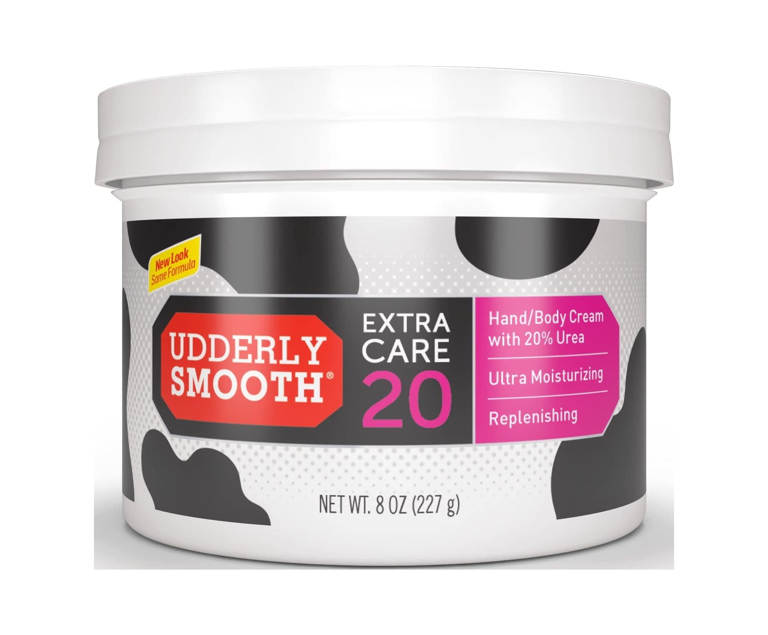 (2 pack) Udderly Smooth Extra Care Hand/Body Deep Moisturizing Cream with 20% Urea, Unscented, 8 Ounce