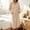 Beige, variant on Women's Hooded Plush Bath Robe, Long Length Wrap Silhouette, Tie Front Closure, Functional Side Pockets, Soft Thick Fabric For Indoor Bath Time Dark Blue Free Size