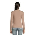 thumbnail image 4 of No Boundaries Juniors Mock Neck Top with Long Sleeves, 2-Pack, Sizes XS-3XL, 4 of 5