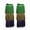 #A07-Purple Gold Green, variant on Mardi Gras Leg Warmers Tassel Fringe Boot Covers - Purple Gold Green Costume Accessories for Women, Ideal for Carnival Parade Outfits, Masquerade Balls & Festival Gatherings