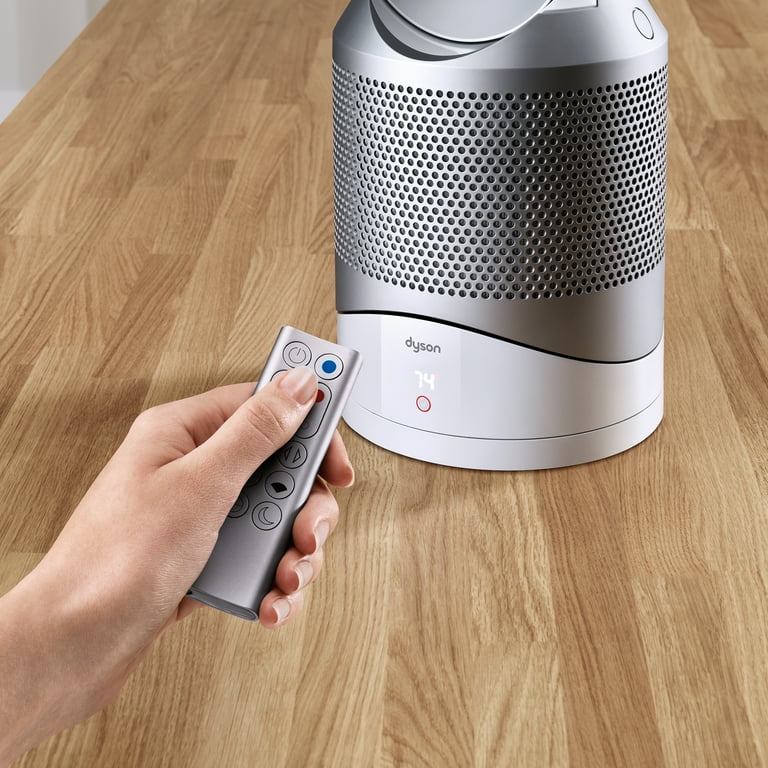 Dyson HP02 Pure Hot+Cool Link Connected Air Purifier, Heater & Fan White/Silver | Refurbished - Walmart.com