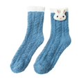 thumbnail image 2 of Calcetines Cálidos BLESIY de Felpa Supersuave para Mujer Invierno Azul, 2 of 8