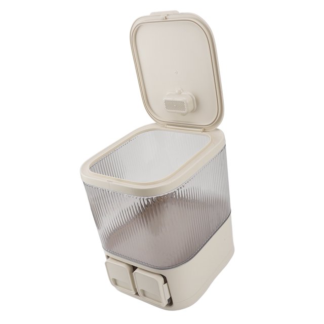 Rice Bucket, Plastic Rice Bucket Airtight Rice Container Flour Container Rice Plastic Storage Bin Rice Storage Container Large Capacity Rice Storage For Home Use