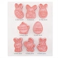 thumbnail image 5 of 16 Moldes Cortadores de Galletas de Pascua, Huevos de Pascua, Conejo, Pollito, Galleta, Fondant, Molde para Decoración de Pasteles de Fiesta de Pascua, 5 of 5