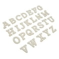 thumbnail image 1 of Patches pour Chapeaux, 26 Pcs Style Lettres à Repasser pour Chaussures, 1 of 8