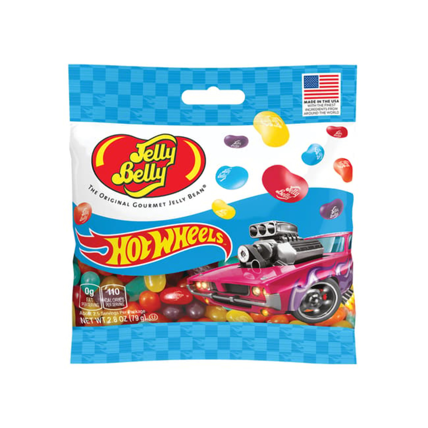 Hot Wheelsâ„¢ Jelly Bean Mix Grab Go Bag, 2.8 oz