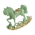 thumbnail image 4 of Adorno colgante de Navidad BLESIY Caballo 10x9cm lentejuelas verde, 4 of 8
