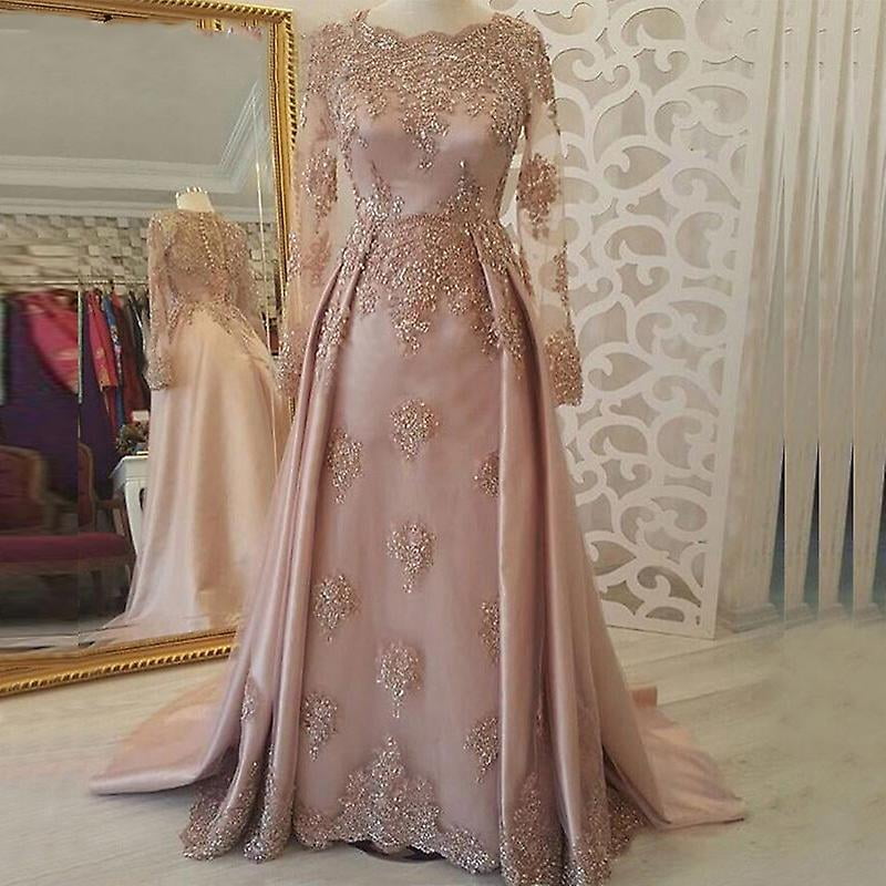 Evening Dress Pink Muslim Appliques Scoop A-line Dubai Wedding Party Gown Prom Dresses Vestidos De Festa Custom Made Plus | Walmart Canada Evening Dress Pink Muslim Appliques Scoop A-line Dubai Wedding Party Gown Prom Dresses Vestidos De Festa Custom Made Plus | Walmart Canada