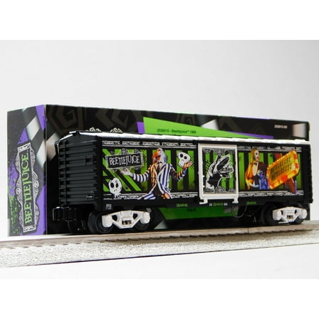 LIONEL BEETLEJUICE 1988 LIGHTED BOXCAR O GAUGE 2528010