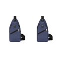 thumbnail image 2 of Jumpingount Crossing-body Pack Ciclismo Suministros Gran capacidad Manos libres Bolso de hombro Orificio para auriculares Compartimentos internos con Type1 NO1 Jumpingount CBP497797, 2 of 6