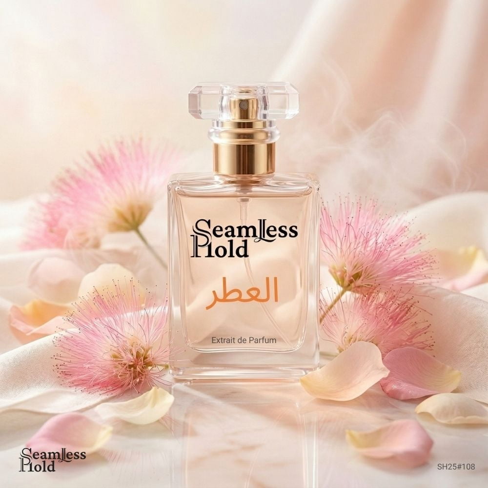 Seamless Hold Fleur de Soie Silk Serene Soft Floral Fruity Perfume for Women Parfum | Inspired Luxury Fragrance | Long-Lasting Scent