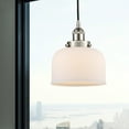thumbnail image 5 of Innovations Lighting 616-1Ph-10-8 Bell Pendant Bell 8" Wide Mini Pendant - White, 5 of 7