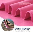 thumbnail image 6 of PiccoCasa Microfiber Dry Sand Free Beach Travel Towel 30"x60" Fuchsia, 6 of 7