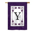 thumbnail image 3 of Breeze Decor 80021 Classic U Monogram 2-Sided Impression Garden Flag - 13 x 18.5 in., 3 of 7