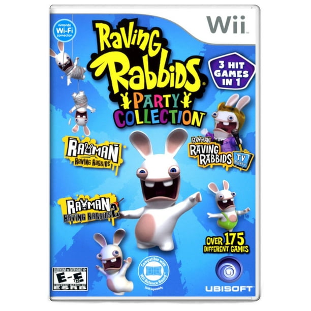 Party collection. Raving Rabbids Party collection Wii. Rayman Raving Rabbids 2 Wii Unboxing. Rayman Rabbids TV collection Wii.