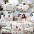 thumbnail image 6 of Spring Flowers Twin Size Comforter Set, Vintage Pink Blue Flower Butterflies Plants Bedding for All Seasons, 4 Pcs Bed Set, 1 Quiltcover (68"x86") ,1Sheet(67"x116"), 2Pillowcases (30"x20"), 6 of 9