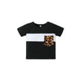 thumbnail image 2 of Seyurigaoka Baby Leopard Print Clothes Set, Short Sleeve T-shirt+Short Pants, 2 of 9