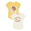 Girls Black History Month Graphic T-Shirts, 2-Pack, Sizes 4-18 & Plus