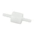 thumbnail image 3 of 4mm 6mm 8mm 10mm 12mm Hose ID Plastic White Check Valve Way Non-return Valve, 3 of 7
