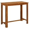 thumbnail image 1 of vidaXL Bar Table Solid Acacia Wood 120x60x105 cm, 1 of 4