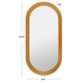 thumbnail image 3 of SAFAVIEH Couture Jeanelle 22" x 45" Gold Glam Leaner Mirror, 3 of 6