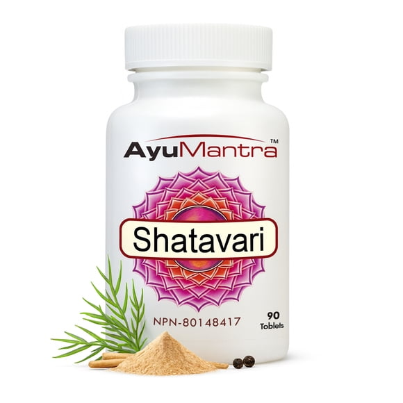 AyuMantra Comprimés Shatavari (Asperges racemosus)