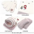 thumbnail image 2 of Guantes cálidos de punto para mujer, guantes elásticos y esponjosos para invierno., 2 of 5