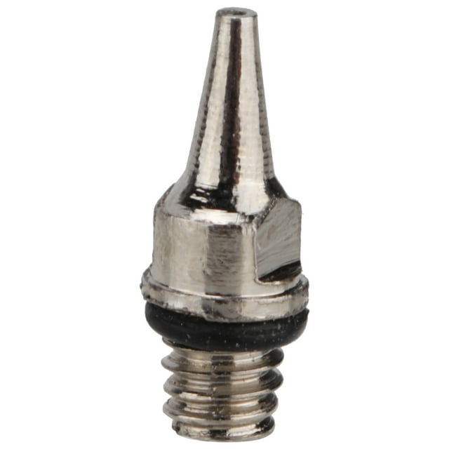 Repuesto de boquilla de aerógrafo de acero inoxidable, adaptador de conector de pistola de pulverización, 0,3 mm, accesorios para aerógrafo