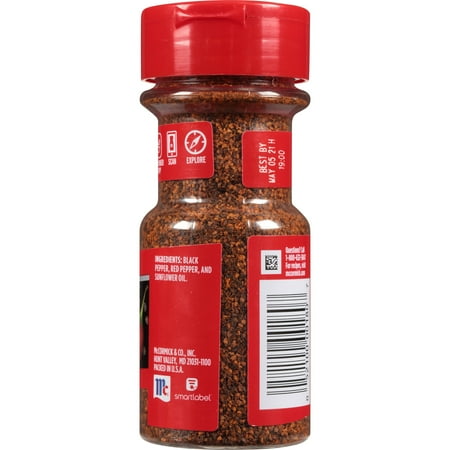 McCormick Hot Shot Extra Bold Pepper Blend, 2.62 oz