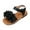 Black, variant on Gubotare Kids Sandals Girls Girls' Sandals - Strappy Casual Sandals - Open Toe Summer Sandals for Toddler Girls Size 11.5 (Black,Little Kids 11.5)