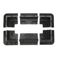 thumbnail image 2 of Solar Panel Mounting 6PCS Solar Panel Roof Corner Bracket   Drill Free ABS Plastic Anti Aging For RV Boat, 2 of 8