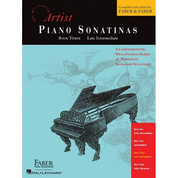 Piano Sonatinas, Livre Trois, Intermédiaire Tardif