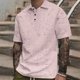 thumbnail image 2 of Blusa de Manga Corta para Hombre de Color Sólido Botón de Ocio Superior, Camisa de Moda de Cuello de Vuelta para el Uso Informal, 2 of 4